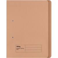 Viking Spiral File Folio Buff Manila 285 gsm 2 Holes Pack of 50