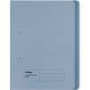 Viking Spring Coil Cut Flush Folder Blue Manila 285 gsm 2 Holes Pack of 50