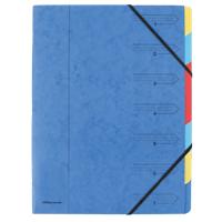Office Depot Divider Book A4 Blue Mottled Pressboard 24 x 0.4 x 32 cm