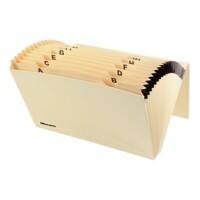 Office Depot Expanding File Foolscap Buff Cardboard