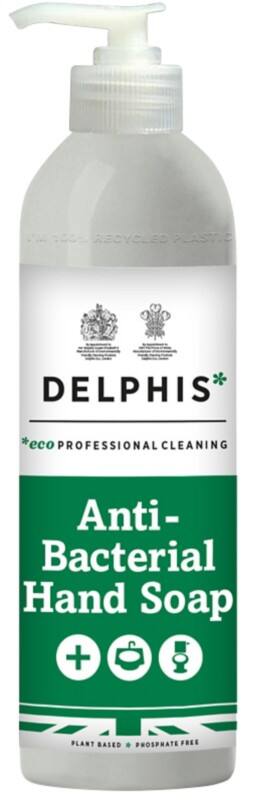 Delphis Eco Hand Care Hand Soap Antibacterial Liquid White ABHW005 500 ml