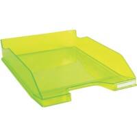 Exacompta Letter Tray Combo Polystyrene Lime Green 25.5 x 34.7 x 6.5 cm