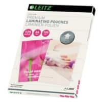 Leitz iLAM Premium Laminating Pouches A4 Glossy 125 microns (2 x 125) Transparent Pack of 100