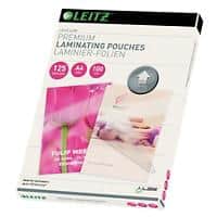 Leitz iLam Premium Laminating Pouches A4 Glossy 250 Microns Transparent Pack of 100