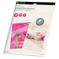 Leitz iLAM Premium Laminating Pouches A3 Glossy 125 microns (2 x 125) Transparent Pack of 25