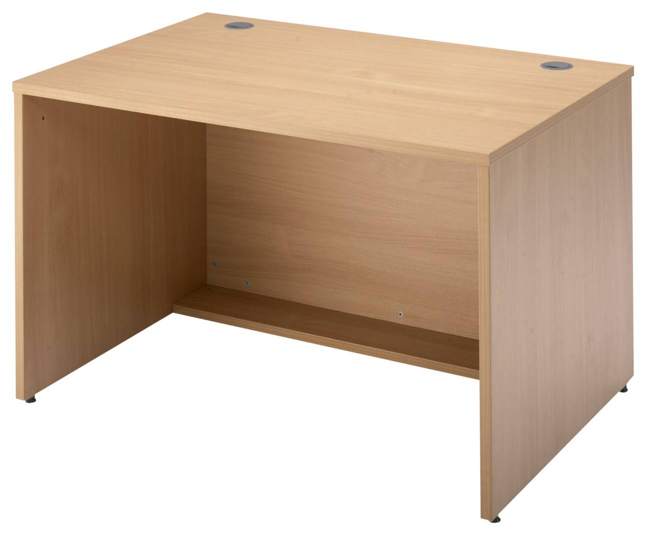 Dams International Tamar Rectangular Reception Counter Brown 800 x 800 x 742 mm