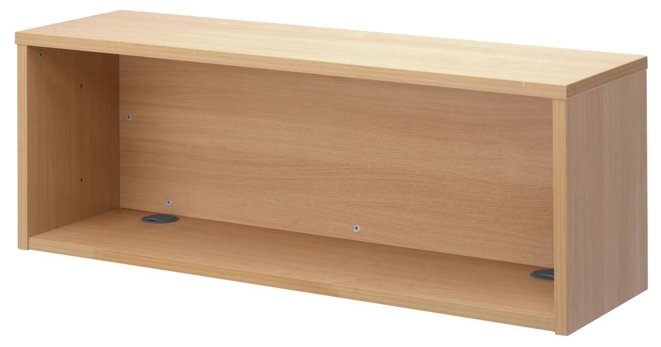 Dams International Tamar Rectangular Reception Counter Brown 1,200 x 350 x 430 mm