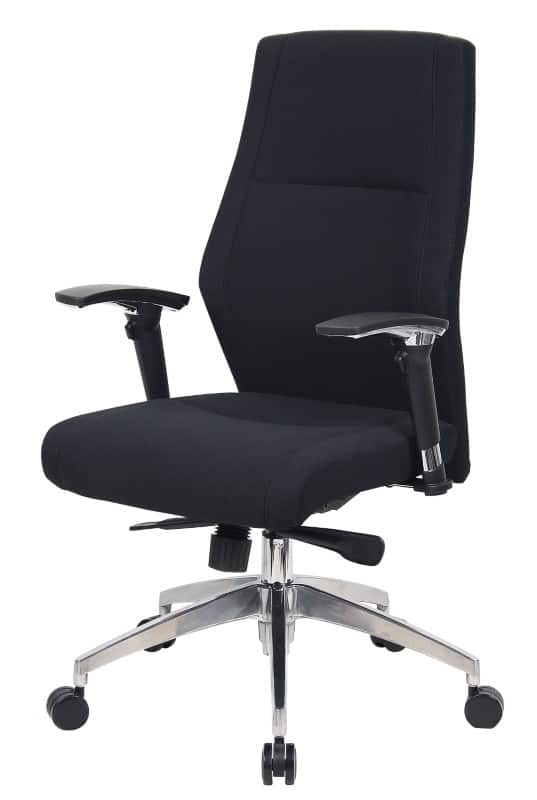 Realspace synchro tilt ergonomic office chair with adjustable armrest and seat florence black new arrivals