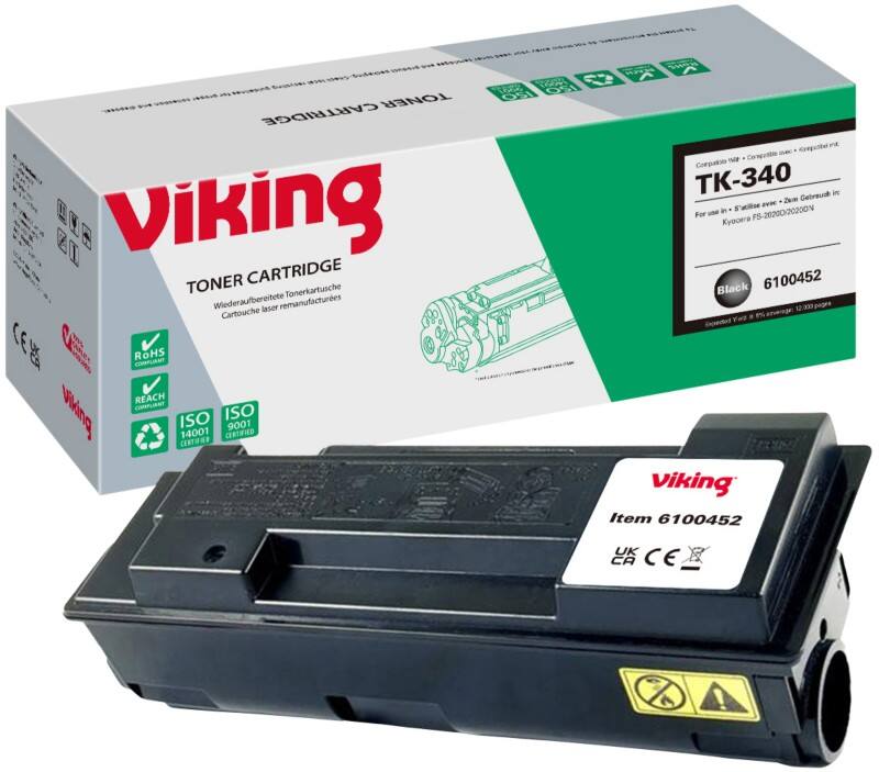 Viking TK-340 Compatible Kyocera Toner Cartridge Black