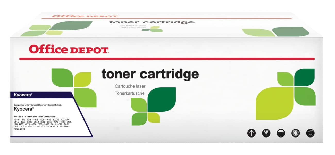 Compatible Office Depot Kyocera TK-130 Toner Cartridge Black