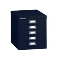 Bisley Desktop Drawer H125NL-AV1 5 Drawers Black 279 x 380 x 325 mm