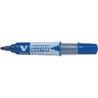Pilot WBMA-VBM-M-L-BG Whiteboard Marker Medium Chisel Blue Pack of 10