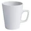 GENWARE Latte Mugs Porcelain 340ml 10.5 x 9.5cm White Pack of 6