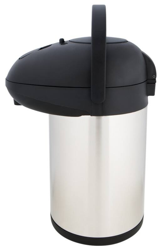 Genware Pump Pots Stainless Steel 2.5L Silver