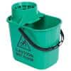 Robert Scott Mop Bucket with Wringer Plastic Green 15L