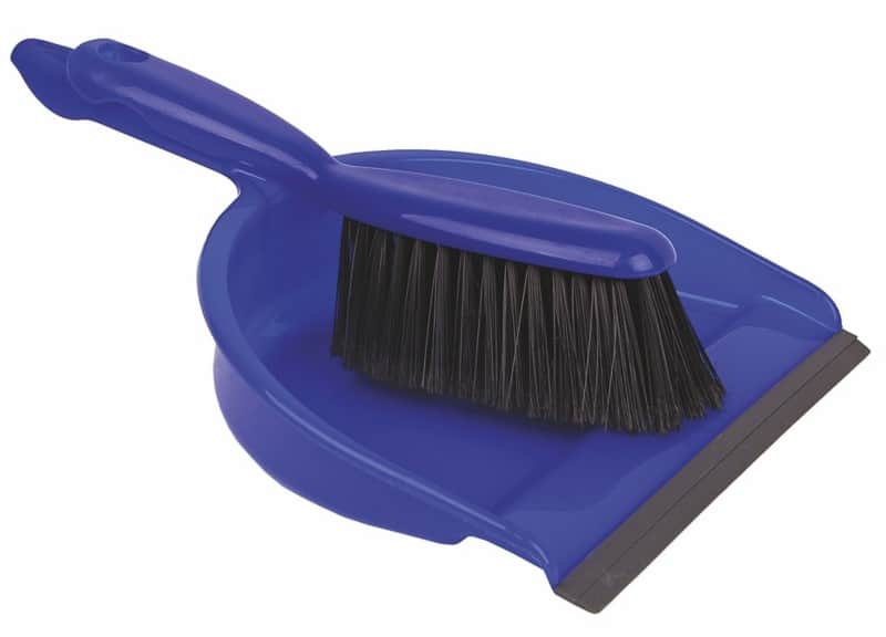 Robert Scott Dustpan and Brush Set Soft Blue