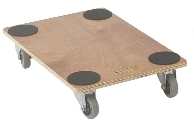 SLINGSBY Platform Dolly Plywood 46 x 76 x 13.5 cm Brown