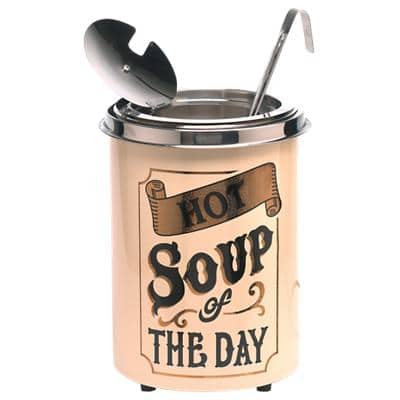 Soupercan Soup Kettle 5.1L Stainless Steel White 1500W