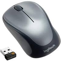 Logitech Wireless Mouse M235 Optical For Right and Left-Handed Users With USB-A Nano Receiver Grey