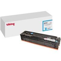 Viking 201X Compatible HP Toner Cartridge CF401X Cyan