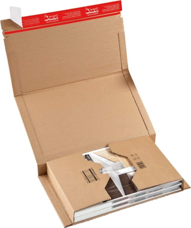 ColomPac Universal Postal Boxes 265 (W) x 380 (D) x 100 (H) mm Brown Pack of 20