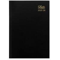 Letts Academic Diary 2025, 2026 A5 Week to view Black A3XBK