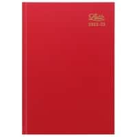Letts Academic Diary 2024, 2025 A5 Weekly English Red A1XRD