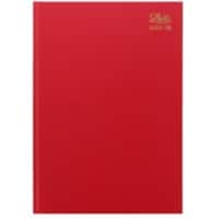 Letts Academic Diary 2025, 2026 A4 Week to view Red A3ZRD