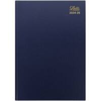 Letts Academic Diary 2024, 2025 A4 Weekly English Blue A3ZBL