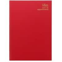 Letts Academic Diary 2024, 2025 A4 1 Day per page Red A1ZRD