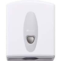 Hand Towel Dispenser Plastic White 27.6 x 21.5 x 36 cm