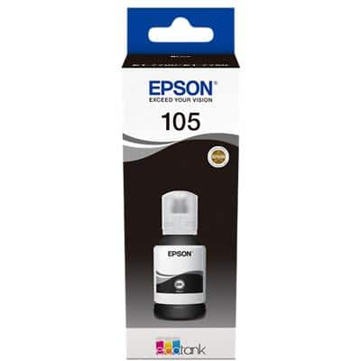 Epson 105 Original Ink Bottle C13T00Q140 Black 140 ml