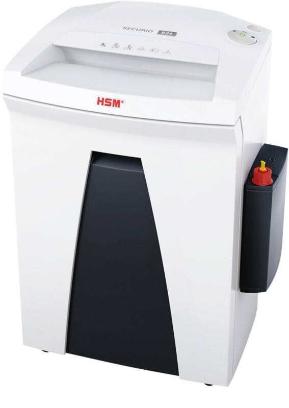 HSM SECURIO Shredder 11 Sheets Cross Cut Security Level P-5, T-5, E-4, F-2 34 L B24