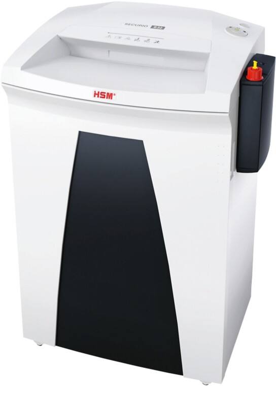 HSM SECURIO Shredder 16 Sheets Cross Cut Security Level P-4, O-3, T-4, E-3, F-1 82 L B32