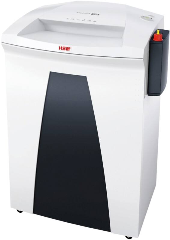 HSM SECURIO Shredder 8 Sheets Cross Cut Security Level P-6, F-3 100 L B34