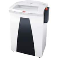 HSM Securio Shredder 8 Sheets Cross Cut Security Level P-6, F-3 100 L B34