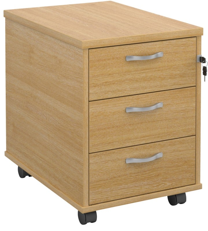 Mobile Pedestal 3 Drawers Lockable 426 x 600 x 567 mm