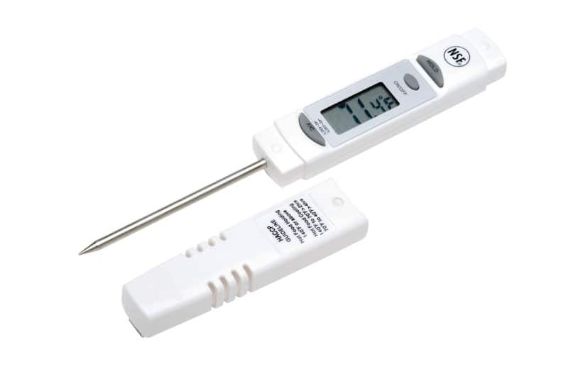 Genware Digital Pocket Thermometer -40°C to 230°C Metal, Plastic THERM-POC