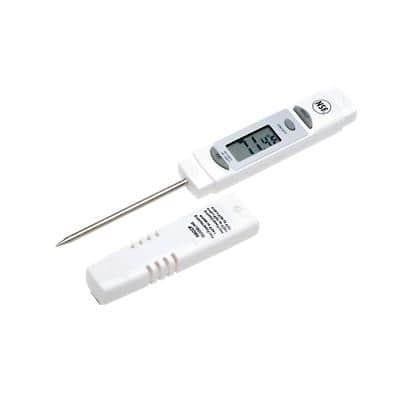 Genware Digital Pocket Thermometer -40°C to 230°C Metal, Plastic THERM-POC