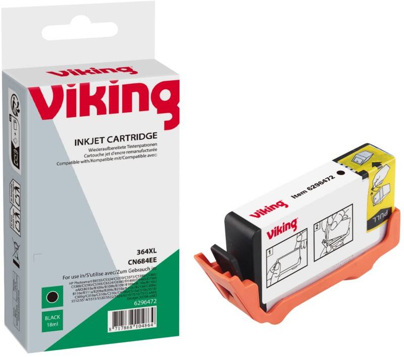 Viking 364XL Compatible HP Ink Cartridge CN684EE Black