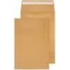 Blake Cream Manilla Gusset Window Envelope Peel and Seal C4 229x324x25mm 140gsm Pack of 100