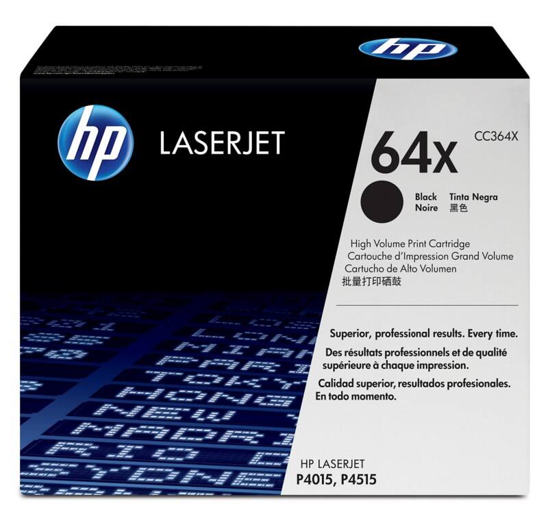 HP 64X Original Toner Cartridge CC364XC Black