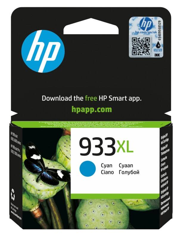 HP 933XL Original Ink Cartridge CN054AE Cyan