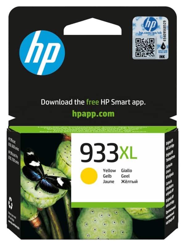 HP 933XL Original Ink Cartridge CN056AE Yellow