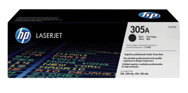 HP 305A Original Toner Cartridge CE410A Black