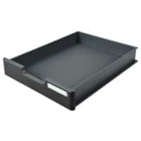 Exacompta ECOBlack Drawer Unit A4+ Plastic Dark Grey 28.5 x 34.5 x 5.4 cm