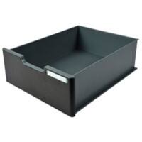 Exacompta ECOBlack Drawer Unit A4+ Plastic Dark Grey 28.5 x 34.5 x 11 cm