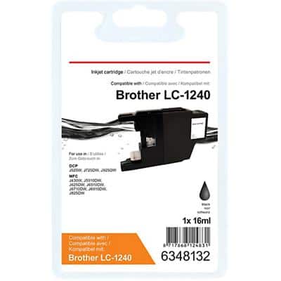 Office Depot Compatible Brother LC1240BK Ink Cartridge Black