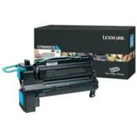 Lexmark Original Toner Cartridge C792X2CG Cyan