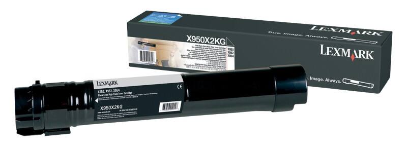 Lexmark Original Toner Cartridge X950X2KG Black
